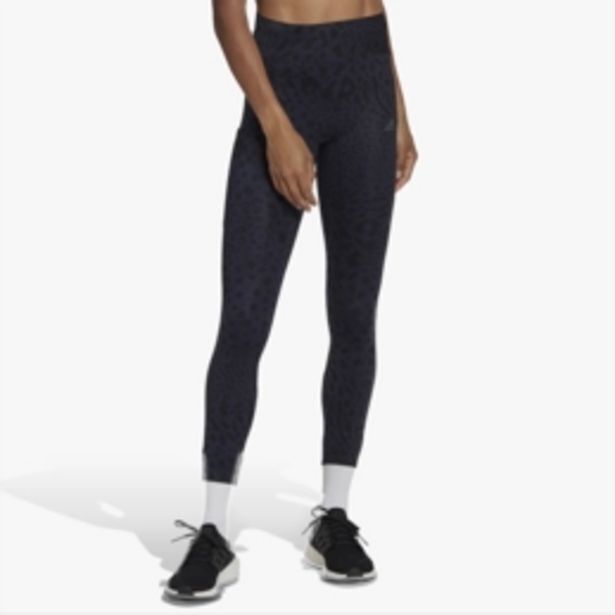 Women's adidas fast impact 7/8 navy running tights offer at Totalsports