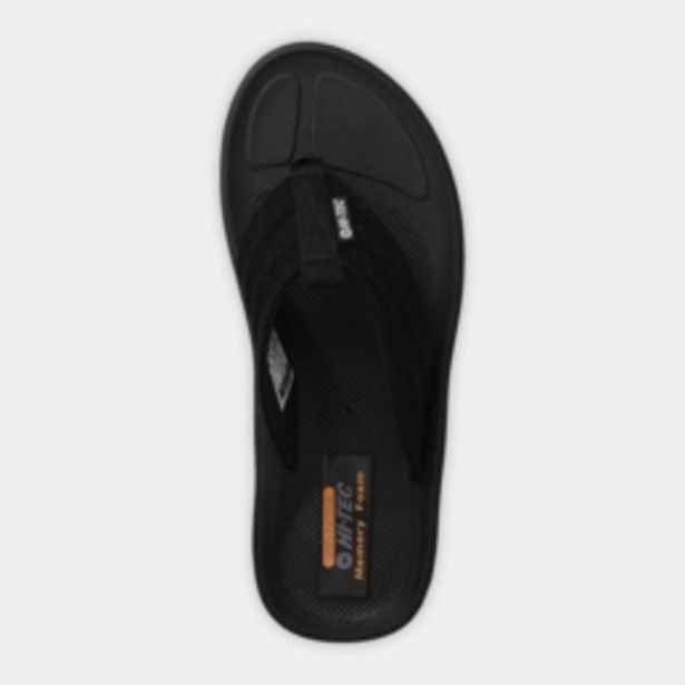 Men's hi-tec marina black sandals offer at Totalsports