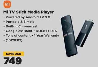 HiFi Corp Mi TV Stick Media Player offer