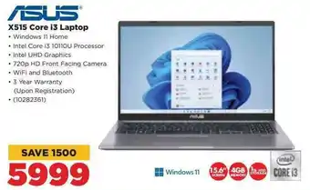 HiFi Corp Asus X515 Core i3 Laptop offer