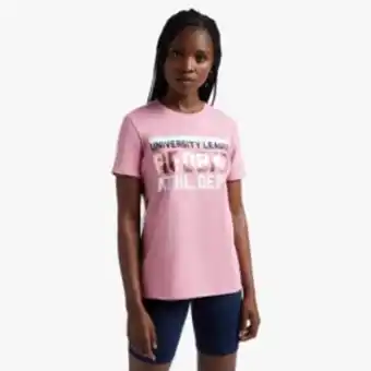 Sportscene Redbat athletics women's pink t-shirt offer