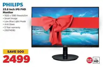 HiFi Corp Philips 23.8 IPS FHD Monitor offer