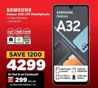 HiFi Corp Samsung Galaxy A32 LTE Smartphone offer