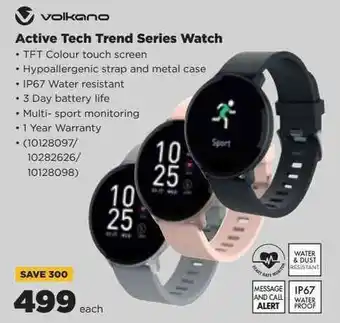 Volkano Active Tech Trend Series Watch offer at HiFi Corp