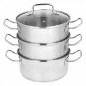 Legend professional chef 3 tier steamer - 20cm
