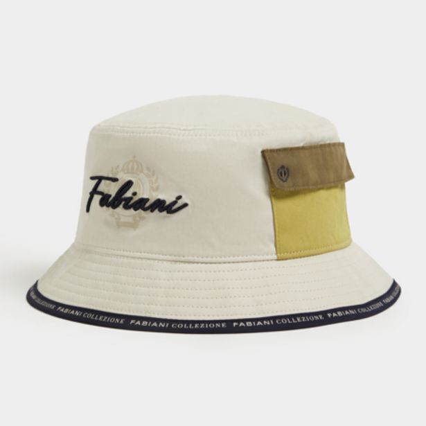 Pocket bucket hat offer at Fabiani