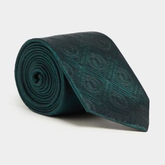 Fabiani Debossed silk tie offer