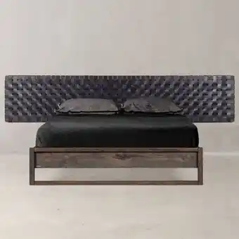 Congo headboard - oak ebony anthracite