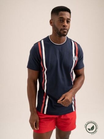Polo Men sport dumisani stripe tee offer