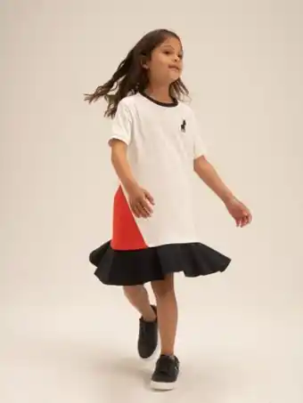 Polo Girls colour blocked dress offer