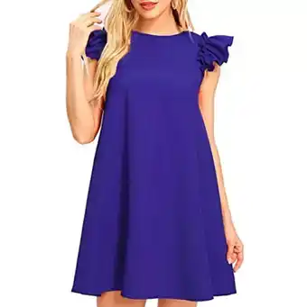 OneDayOnly Ladies baby doll dress with ruffle sleeves offer