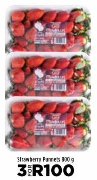 Food Lover's Market Strawberry Punnets 800g offer