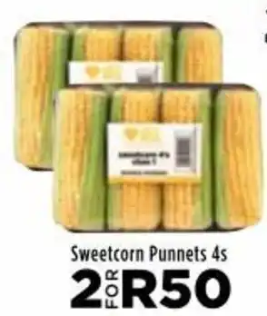 Food Lover's Market Sweetcorn Punnets 4s offer