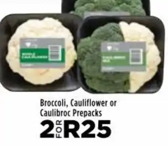 Food Lover's Market Broccoli, Cauliflower or Caulibroc Prepack offer