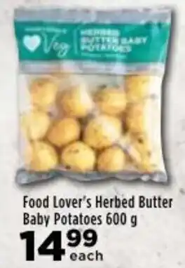 Food Lover's Market Food Lover's Herbed Butter Baby Potatoes 600g offer