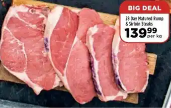 Food Lover's Market 28 Day Matured Rump & Sirloin Steaks offer