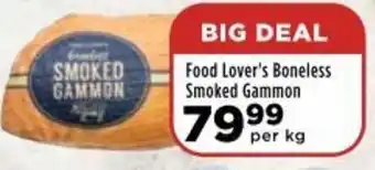 Food Lover's Market Food Lover's Boneless Smoked Gammon offer