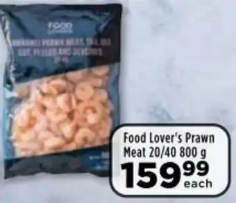 Food Lover's Market Food Lover's Prawn Meat 20/40 800g offer