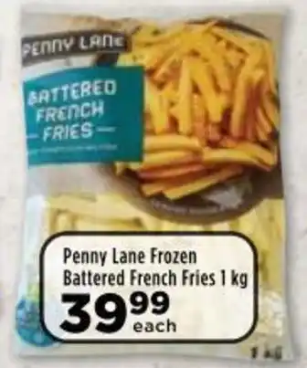 Food Lover's Market Penny Lane Frozen Battered French Fries 1kg offer