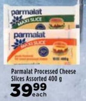 Food Lover's Market Parmalat Processed Cheese Slices Assorted 400g offer