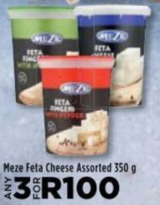 Meze Feta Cheese Assorted 350g