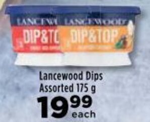 Food Lover's Market Lancewood Dips Assorted 175g offer