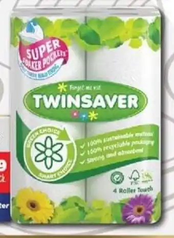 Take 'n Pay Twinsaver Roller Towels Original 4's offer