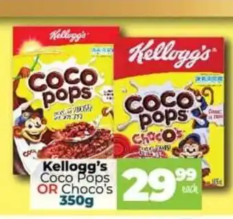 Take 'n Pay Kellogg's Coco Pops or Choco's 350g offer