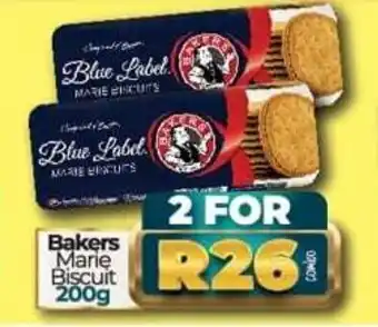 Take 'n Pay Bakers Marie Biscuit 200g offer