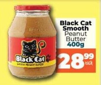Take 'n Pay Black Cat Smooth Peanut Butter 400g offer