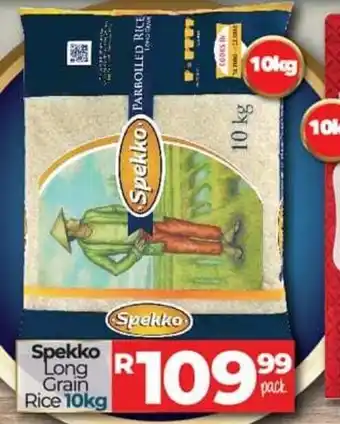 Spekko Long Grain Rice 10 kg