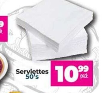 Serviettes 50's