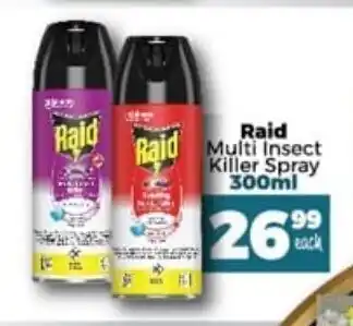 Take 'n Pay Raid Multi Insect Killer Spray 300 ml offer