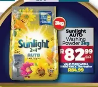 Take 'n Pay Sunlight Auto Washing Powder 3kg offer