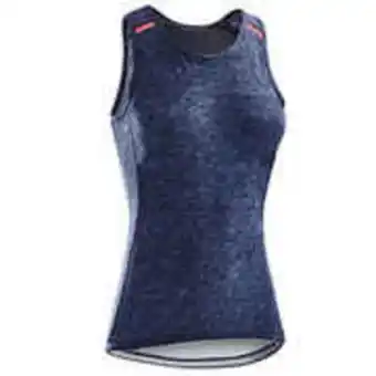 Decathlon 500 women's cycling tank top - blue offer