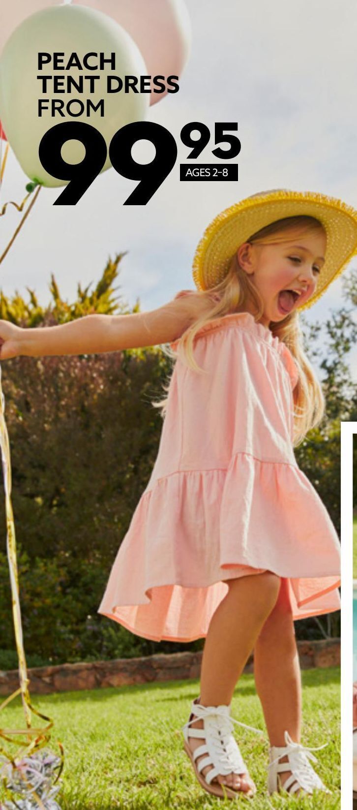 Girls' dress offer at Ackermans