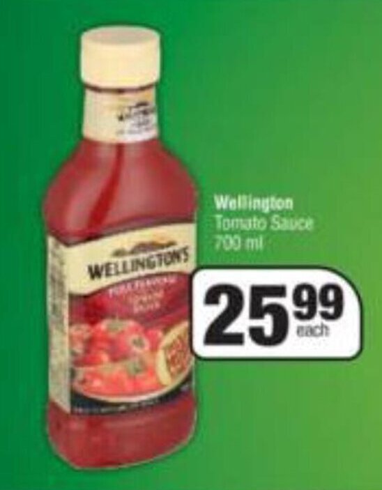 Wellington Brandy 700ml offer at Spar
