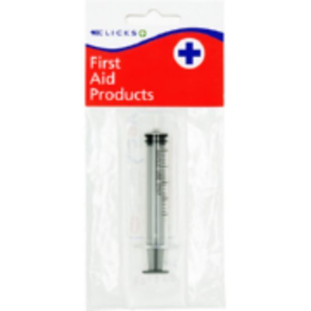 First aid syringe 5ml offer at Clicks