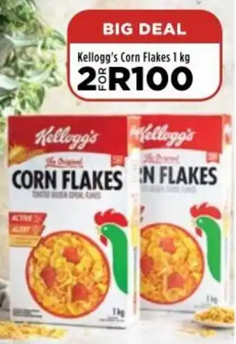 Food Lover's Market Kellogg's Corn Flakes 2 x 1kg offer