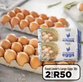 Food Lover's Market Food Lover's Large Eggs 2 x 18s offer