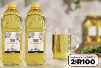 Food Lover's Market Food Lover's Canola Oil 2 x 2L offer