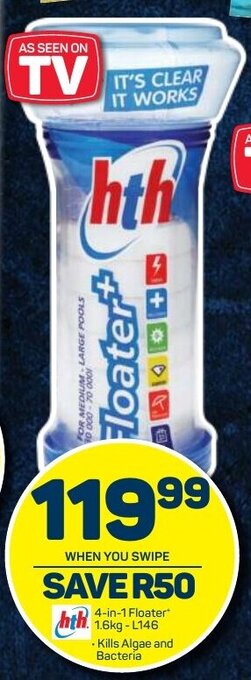 Pick n Pay hth 4-in-1 Floater+1.6kg - L146 offer