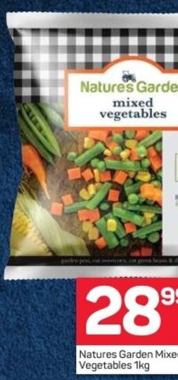 Pick n Pay Natures Garden Mixed Vegetables 1kg offer