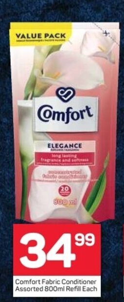 Pick n Pay Comfort Fabric Conditioner assorted 800ml offer
