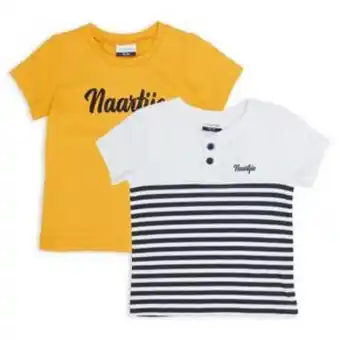 Naartjie Kids 2-pack baby boy tees offer