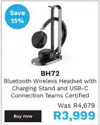 First Shop Yealink bh72 bluetooth wireless headset with charging stand offer