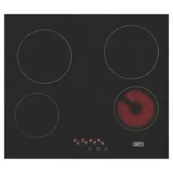 Hirsch's Defy 65cm slimline touch control vitroceramic hob - dhd406a offer