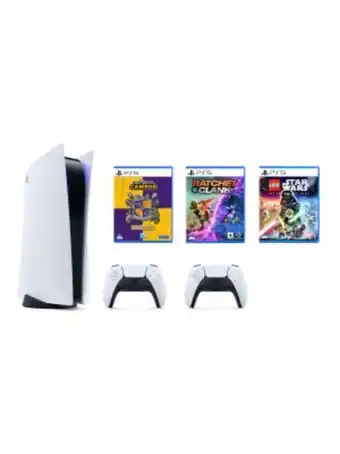 House & Home Sony ps5 3 game bundle plus extra controller offer