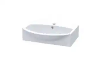 Bathroom Bizarre Iris counter top vanity basin 505*405*125mm 1th - white (xwbir08a) offer