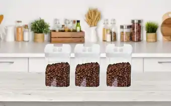 3x food storage containers